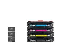Cartucho de tóner W2030A W2040A 4 Uds 415X 416X 414X Compatible con M454 M454dw M454nw MFP M479 M479dw M479fdw(1Set 414X with Chip)