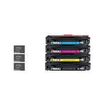 Cartucho de tóner W2030A W2040A 4 Uds 415X 416X 414X Compatible con M454 M454dw M454nw MFP M479 M479dw M479fdw(1Set 416X with Chip)