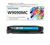 Cartucho de tóner W9090MC Compatible con Las impresoras HP Color Managed E45028, E45028DN/MFP, E47528 y E47528f. Cartuchos de Alto Rendimiento: 8600/6900 páginas,C-with Chip