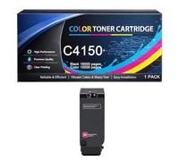 Cartucho de tóner XC4150 compatible con Lexmark XC4150 24B6519 24B6516 24B6517 24B6518 Alta capacidad, compatible con impresoras XC4150