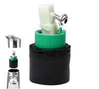cartucho de válvula de grifo - Metal Pvc 6X4X10Cm 2 pulgadas | Cartucho de grifo de cerámica con pieza de repuesto duradera a prueba de fugas Hansgrohe M3 M2 compatible cocina baño