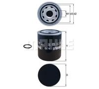 Mahle Original Cartucho secador de aire AL12 para aire comprimido