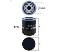 Mahle Original Cartucho secador de aire AL12 para aire comprimido