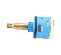 Cartucho desviador de flujo de válvula de ducha de 3 vías para mezclador de grifo VS-1205, plástico ABS con núcleo de cerámica y espiga de latón, 33 mm x 68 mm, compatible