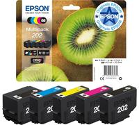 T02E74020 EPSON 202 CARTUCHO DE TINTA CIAN MAGENTA AMARILLO NEGRO