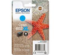 Cartucho Epson 603XL Tinta Cian Estrella Marina Original