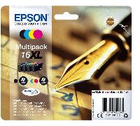 cartucho epson multipack 16xl 4 colores t1636 c13t16364012