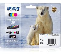cartucho epson multipack 4 colores xp-605 c13t26164010