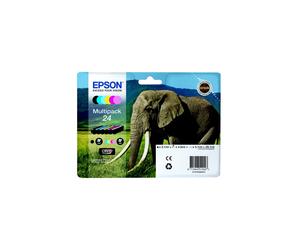 Cartucho Epson T2428 Elephant EasyMail Multiplack 6 colores