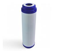 Cartucho filtrante de 10" universal para sistema de agua, resina, carbón activado, cerámica antical, sedimentos, cuerda, bloques, gránulos UDF/CTO/PP/PPW - Recambio (UDF carbón activo)