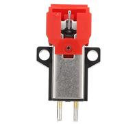 Cartucho Giratorio de Doble Imán Móvil, Voladizo de Aluminio, Diseño de Imán en Forma de V, Lápiz óptico Cónico, Piezas de Repuesto de Fonógrafo AT LP3 para Fonógrafo LP3