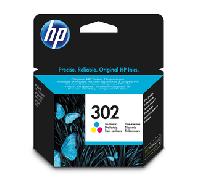 HP Cartucho de tinta original 302 tricolor