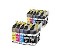 Cartucho LC223 XL, Compatible con Brother | Cartucho de tinta lleno para DCP-J4120DW MFC-J4420DW J4620DW 4625DW J5320DW J5620DW(10pcs (2set-2black))