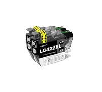 Cartucho LC422 LC422XL, Compatible con Brother, J5340DW | LC-422 LC-422XL para MFC-J5740DW MFC-J5345DW MFC-J6540DW MFC-J6940DW impresoras(2pcs black)