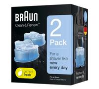 Cartucho limpieza Braun CCR2 Pack 2 unidades Azul para Clean&Charge