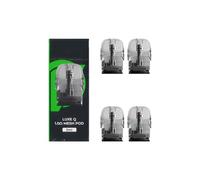 Cartucho LUXE Q Pod V-aporesso 3 ML (1,0 ohm Paquete de 4) Resistente integrada de malla 1,0Ω Atomizador fugas SSS apto para el Kit LUXE Q2 Kit LUXE Q2 SE Kit LUXE Q Original - sin nicotina