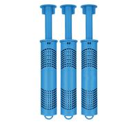 Cartucho mineral de iones de plata, filtro resistente al calor | Juego de 3 palos minerales transparentes para exteriores, parcelas, jardines, casas, hoteles, piscinas