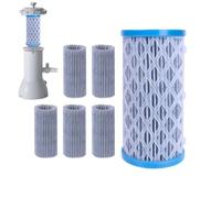 Cartucho para Filtro de Piscina | Elementos de Filtración - Dispositivo de filtración para bomba de piscina,Para Propietarios, Apartamento, Hotel, Residencia Exterior, Jardín, Patio, Camping