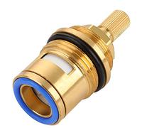 Cartucho para grifo, válvula de latón, Faucet Cartridge Valve Replacement Brass Ceramic Disc Quarter Turn G3 4 Tap for Bathroom Kitchen 82.9mm