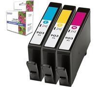Cartucho para HP 903XL color Officejet 6950 Pro 6960 6975 6970 All-in-One