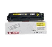 Cartucho para HP CF542X 203X Amarillo tóner Compatible para HP 203X CF 542X Hp 201X CF402X Canon 045H Canon 054H Color Laserjet Pro MFP M281fdw M254nw M254dw M281fdn M281cdw 1XAmarillo