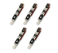 Cartucho PGI-570 CLI-571 Compatible con Canon Pixma TS5050 | Tinta negra y de color, cartucho de repuesto, colores vivos, texto nítido, impresión estable(5BK)