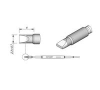 Cartucho punta cincel 0,7x2,3mm 4mm t210 jbc