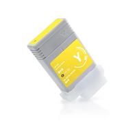 Cartucho Recargable PFI120 Compatible con Canon TM Serie | For impresión con trazador, diseño recargable, fácil instalación, suministro de tinta, accesorio de impresora(Y)