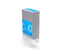 Cartucho Recargable PFI120 Compatible con Canon TM Serie | For impresión con trazador, diseño recargable, fácil instalación, suministro de tinta, accesorio de impresora(C)