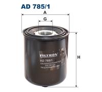 Cartucho secador de aire, sistema de aire comprimido FILTRON AD 785/1