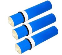 Cartucho Sedimentos Membrana de ósmosis inversa 3012-600GPD, 3 piezas, 600, 3" x 13", repuesto compatible Instalación universal