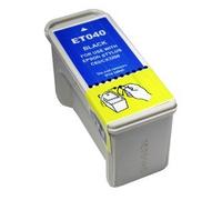 Cartucho T040 Negro Compatible con Epson Stylus C62 multifunción CX3200, Capacidad 20 ml