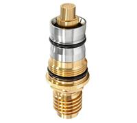 Cartucho termostático GR-47450000 de 1/2" de latón y acero inoxidable, compatible con Grohtherm 1000/3000 y Automatic 2000, repuesto 47450000