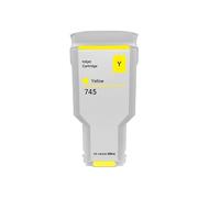 Cartucho Tinta 745XL Compatible con HP DesignJet Z2600 Z5600 | Impresión Gran Formato, Tinta Pigmentada, Capacidad 300ml, Salida Estable, Recambio(YL)