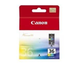 Cartucho tinta canon cli 36 cian/ magenta/ amarillo pixma mini 260/ ip100