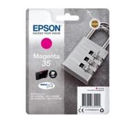 Cartucho tinta epson c13t35834010 magenta durabrite ultra ink 35 - 650 paginas - candado (C13T35834010)