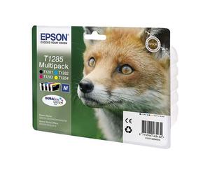 Cartucho tinta epson multi-pack negro-cian-amarillo-magenta t1285 - zorro (C13T12854012)