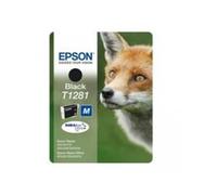 Cartucho tinta epson t1281 negro 3.5ml s22 / sx125 / sx420w / sx425w / bx305f / bx305fw/ zorro (C13T12814012)