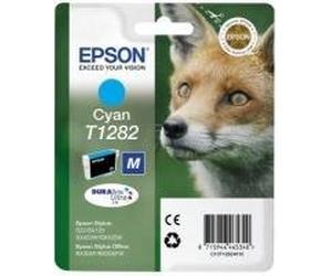 Cartucho Tinta EPSON T1282 Cian 3.5ML S22/ SX125/ 420W/ 425W/ Office BX305F