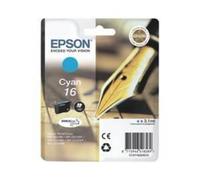 Cartucho tinta epson t162240 cian wf-2010/2510/2520/2530/2540/ pluma