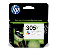 HP Cartucho de tinta Original 305XL de alta capacidad tricolor