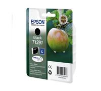 Cartucho individual de tinta original Epson Manzana DURABrite T1291 - Cartucho negro - 1 נ11,2 ml - Fabricado por Epson para garantizar unos resultados óptimos