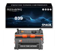 Cartucho Tóner 039 para Canon I-SENSYS LBP351x LBP352x Impresoras | CRG-039 Cartuchos Tóner Repuesto | Alto Rendimiento | 12000 Páginas,Black-1 Pack