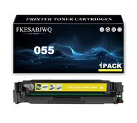 Cartucho Tóner 055, Cartuchos Tóner 055K 055C 055M 055Y para Canon i-SENSYS LBP664Cx LBP663Cdw MF746Cx MF742Cdw MF744Cdw Impresoras,Yellow-1 Pack