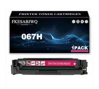 Cartucho Tóner 067H, Cartuchos Tóner 067HK 067HC 067HM 067HY para Canon i-SENSYS LBP631Cw LBP633Cdw MF651Cw MF655Cdw MF657Cdw Impresoras,Magenta-1 Pack