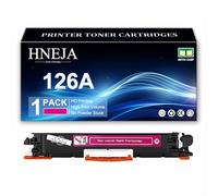Cartucho Tóner 126A, Cartuchos Tóner Compatibles CE311A CE310A CE313A CE312A para HP CP1025 CP1025nw M175a M175nw M275nw Impresoras,Magenta-1 Pack