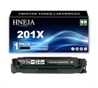 Cartucho Tóner 201X, Cartuchos Tóner Compatibles CF400X CF401X CF403X CF402X para HP M252dw M277dw M252n M274n M277n Impresoras,Black-1 Pack