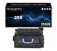 Cartucho Tóner 25X para HP M830 M830z M806 M806dn M806x Impresoras | CF325X Cartuchos Tóner Repuesto | Alto Rendimiento | 34500 Páginas,Black-1 Pack