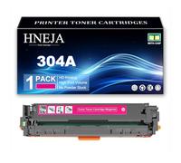 Cartucho Tóner 304A, Cartuchos Tóner Compatibles CC530A CC531A CC533A CC532A para HP CP2020 CP2024 CP2025 CP2026 CP2027 CP2024n CP2024dn CP2025n CP2025dn CP2025x Impresoras,Magenta-1 Pack