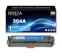 Cartucho Tóner 304A, Cartuchos Tóner Compatibles CC530A CC531A CC533A CC532A para HP CP2020 CP2024 CP2025 CP2026 CP2027 CP2024n CP2024dn CP2025n CP2025dn CP2025x Impresoras,Cyan-1 Pack